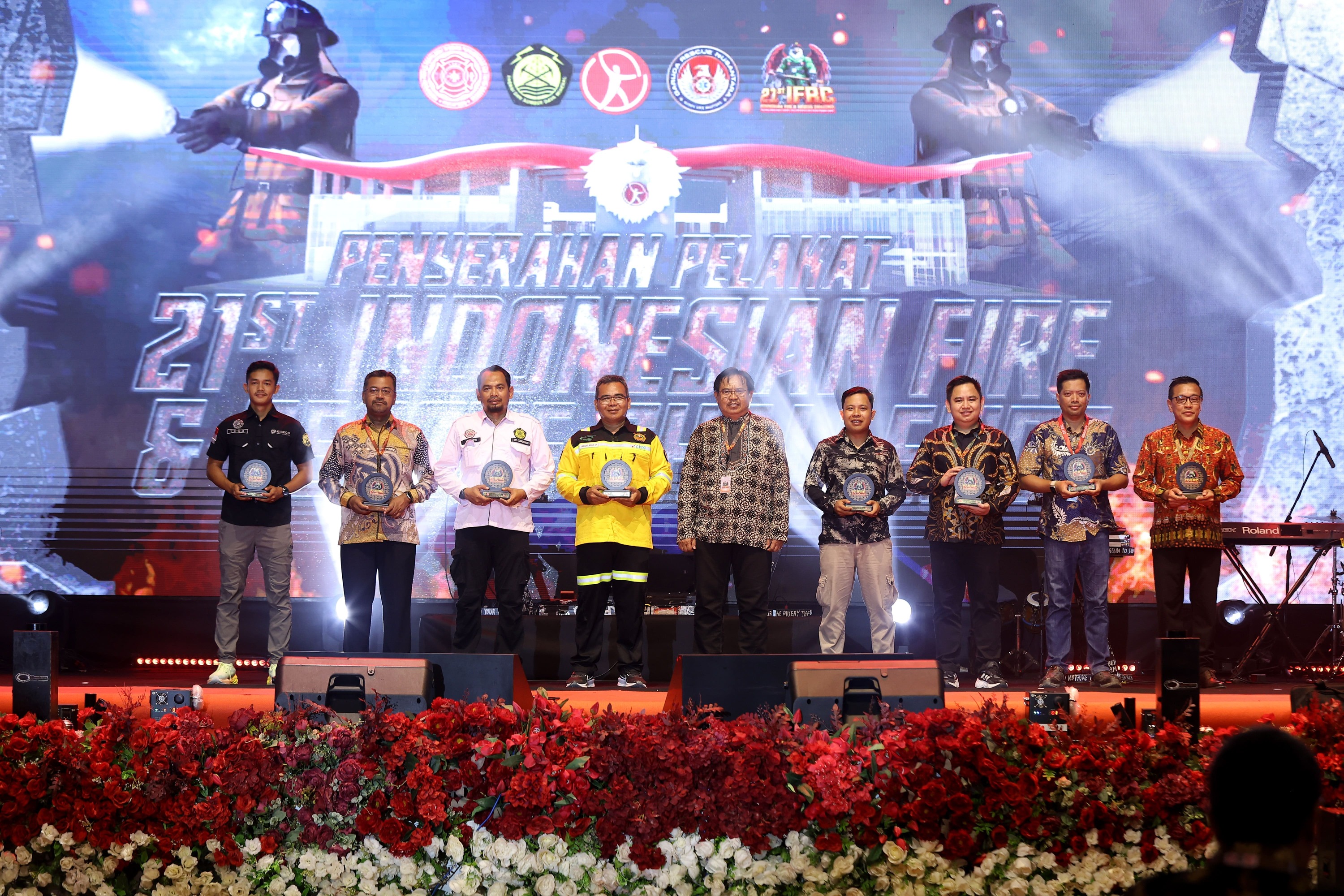 CLOSING CEREMONY 21st INDONESIAN FIRE & RESCUE CHALLENGE (IFRC) 2024